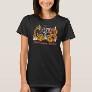 T-shirt Leopard Stethoscope Love CNA Life Nurse Life Weste