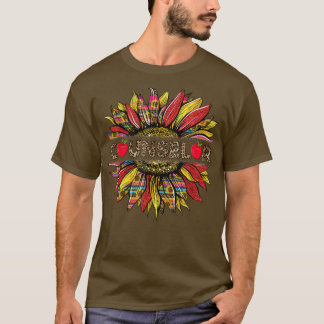 T-shirt Leopard Tournesol Conseiller Appréciation Retour À