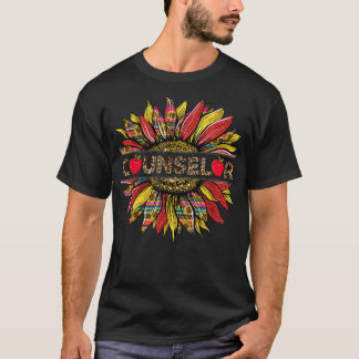 T-shirt Leopard Tournesol Conseiller Appréciation Retour À