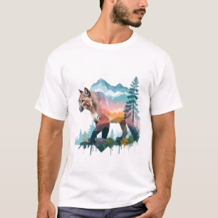 T-shirt Leopard Vector Art Animal Majestic Nature Faune