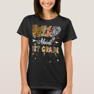 T-shirt Leopard Wild Environ 1ère Année Retour À L'École S