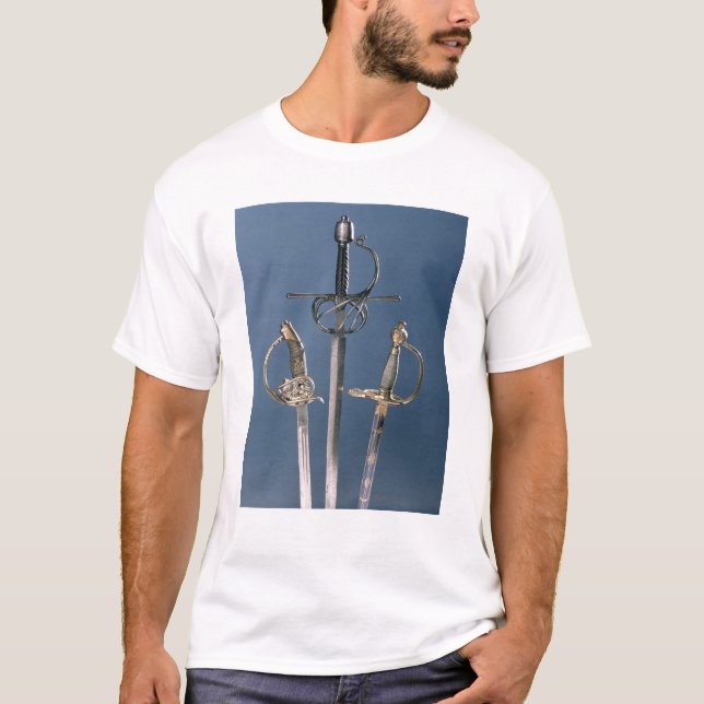 T-shirt L'épée du dirigeant d'infanterie (Devant)
