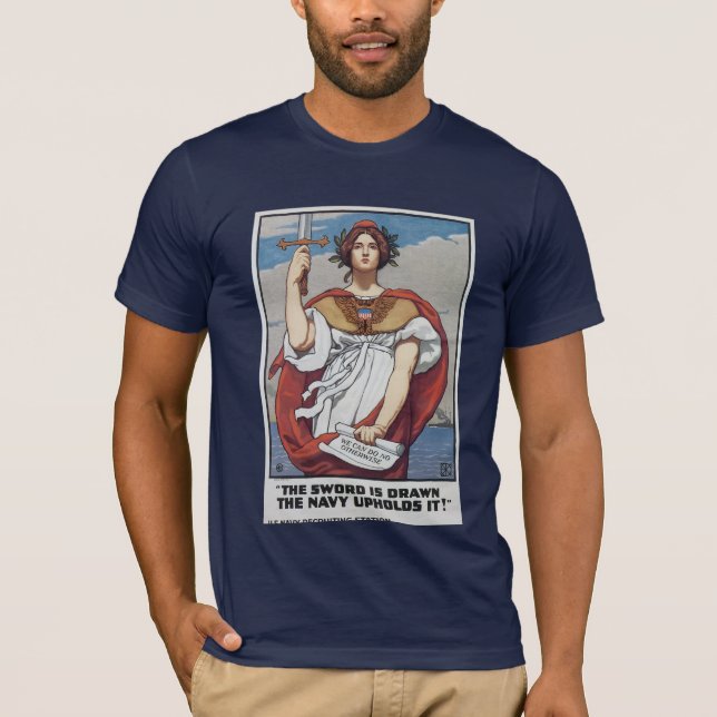 T-shirt "L'épée est tirée..." (Devant)
