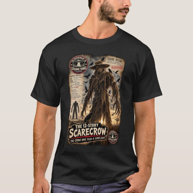 T-shirt L'épouvantail de 12 étages -- Créature Cryptide (Devant)
