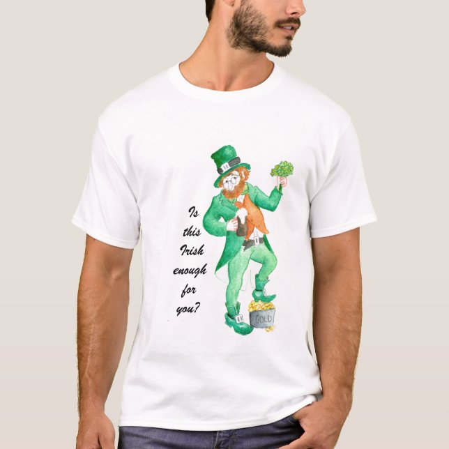 T-shirt Leprechaun (Devant)