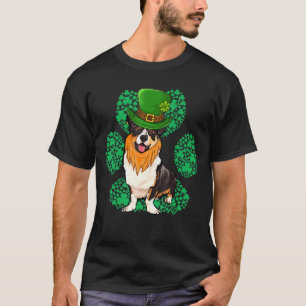 T-shirt Leprechaun Cardigan Welsh Corgi Jour de la Saint P