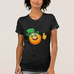 T-shirt leprechaun emoji