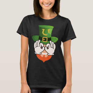 T-shirt Leprechaun Griddy Danse Jour de la Saint Patrick E