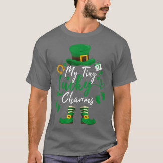 T-shirt Leprechaun Grossesse St Patrick's Day 22 My Tiny L