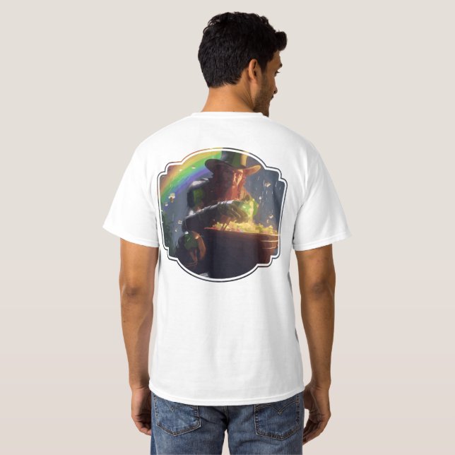T-shirt Leprechaun Hideaway (Dos entier)