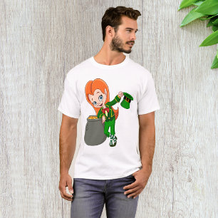 T-Shirt Leprechaun pour filles