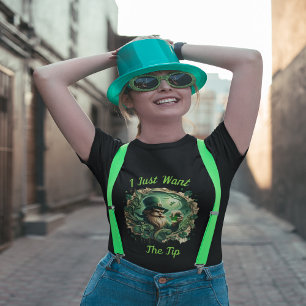 T-shirt Leprechaun Whimsical Savourer Une pinte