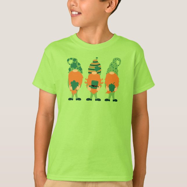 T-shirt Leprechauns de la Saint-Patrick-61112 (Devant)