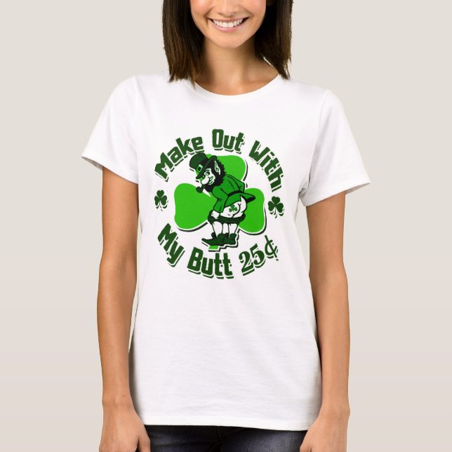 T-shirt Leprechuan drôle (Devant)