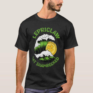 T-shirt Lepriclaw Obtenir Shamrocked Bière Boire St patric