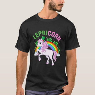 T-shirt LEPRICORN Funny Unicorn St. Patrick's Day Unicorn