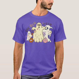 T-shirt L'Équipage Boo Dans La Fille Halloween