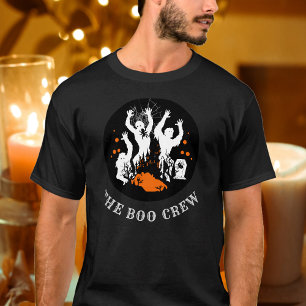 T-shirt L'équipage Boo Halloween Zombies Famille Assortie