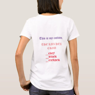 T-SHIRT L'ÉQUIPAGE DE CUISINE