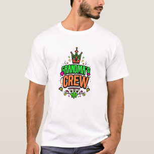 T-SHIRT L'ÉQUIPAGE DE GRAND-MÈRE