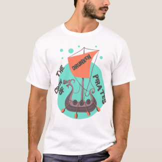 T-shirt L'Équipage de Pirates Ivres
