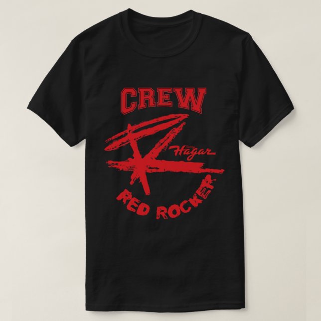 T-shirt L'Équipage De Sammy Hagar Le Red Rocker Custom Cla (Design devant)