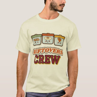 T-shirt L'équipage des restes Funny Thanksgiving tenue ass