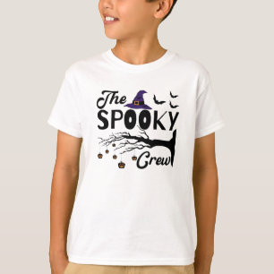T-shirt L'équipage effrayant Halloween