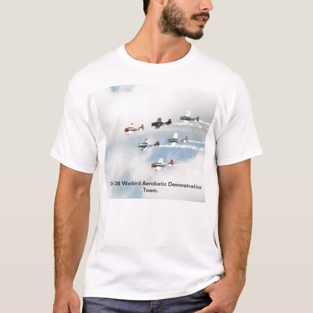 T-shirt L'équipe acrobatique aérienne de démonstration de (Devant)