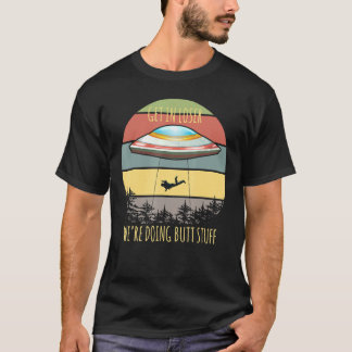 T-shirt L'Équipe Alien D'Invasion S'Enfuient Loser Faisaie