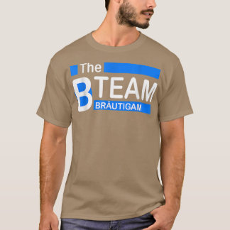 T-shirt L'équipe B du marié, soirée d'enterrement de vie d