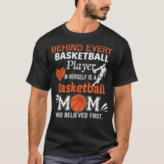 T-shirt L'équipe de basket-ball Maman T basketball Dunking