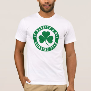 T-shirt L'équipe de boisson de la Saint Patrick