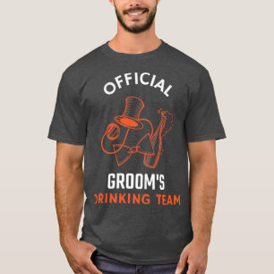 T-shirt L'équipe de boisson du marié 2