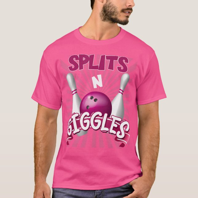T-shirt L'équipe de bowling (Devant)