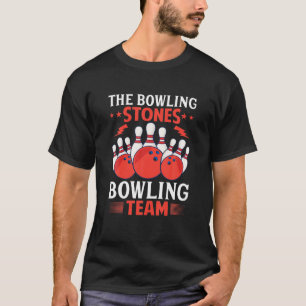 T-shirt L'équipe de Bowling Stones Bowling Team Funny Bow