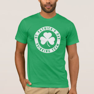 T-shirt L'équipe de buveurs de la Saint-Patrick