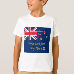 T-shirt L'équipe de cricket néo-zélandaise : L'amour de mo