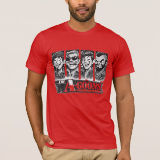 T-shirt L'équipe de dessin animé d'action des années 80 pa