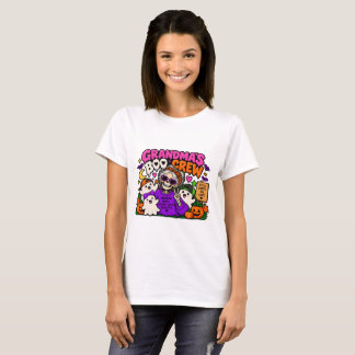 T-shirt L'équipe de fantômes de grand-mère pour un Hallowe