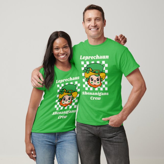 T-shirt L'équipe de farces de Leprechaun (Unisexe)