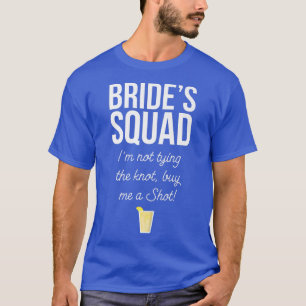T-shirt L'équipe de la mariée drôle enterrement de vie de
