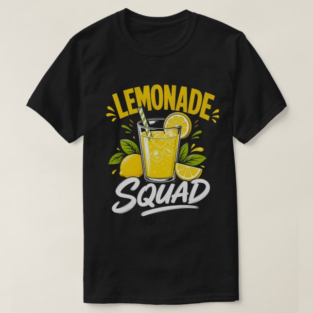 T-shirt L'équipe de limonade Graphiques Citron Fraîcheur d (Design devant)