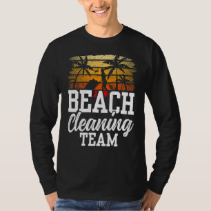 T-shirt L'Équipe De Nettoyage De Plage Plages Nettoyer La 