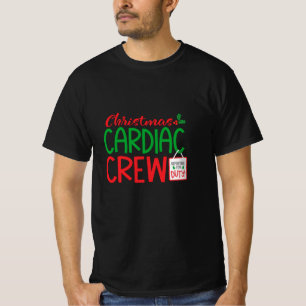 T-shirt L'équipe de Noël Cardiac, département de cardiolog