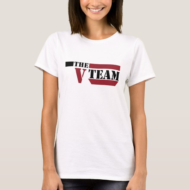 T-shirt L'équipe de V (Devant)
