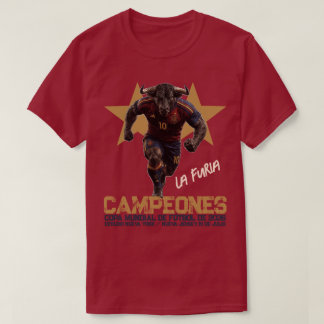 T-SHIRT L'ÉQUIPE D'ESPAGNE CHAMPIONNE 2026