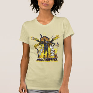 T-shirt L'équipe du suicide Graphique d'action Bloodspo