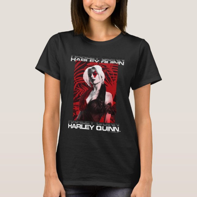 T-shirt L'équipe du suicide | Harley Quinn Portrait de la  (Devant)