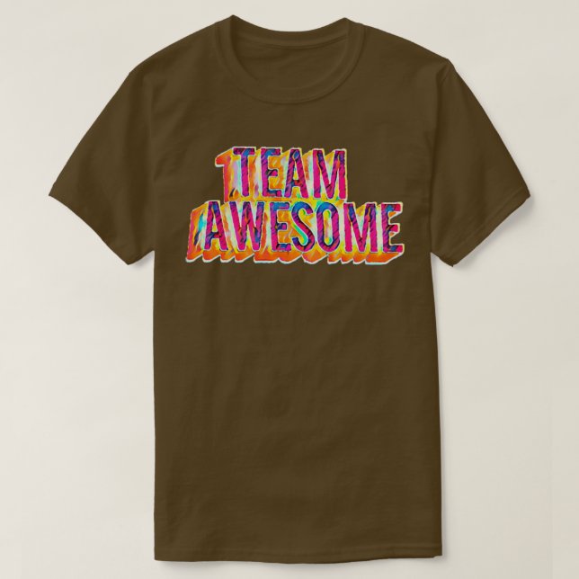 T-shirt L'équipe géniale (Design devant)